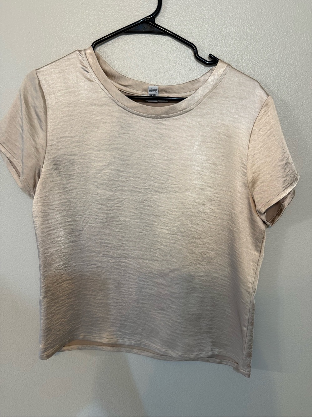 Astars Short Sleeve Crewneck Tee - Light Beige